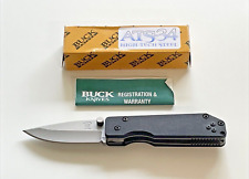 Buck 881SP0 Mini Strider Folding Knife ATS-34 BOS Titanium Liners USA 2001 picture