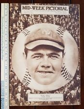 April 14, 1921 Babe Ruth Mid-Week Pictorial Yankees The New York Times picture