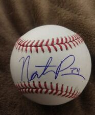 NATE PEARSON SIGNED OFFICIAL MLB BASEBALL TORONTO BLUE JAYS W/COA+PROOF RARE WOW picture