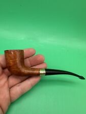 MEDICO Gold Crest Imported Briar 14K Gold Plated Band Tobacco Pipe Never Used picture