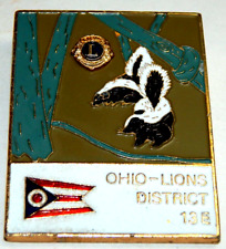 Vintage Lions Club Ohio Lions District 13E Pin picture