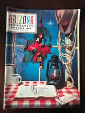 Arizona Highways Magazine December 1958 Vintage American Indian Art Scenery picture