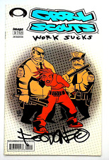 Grrl Scouts Work Sucks #2 Signed by Jim Mahfood Image Comics picture