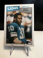 1987 Topps James Jones #319 Detroit Lions picture