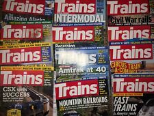 Trains 2011 Magazine 12 Issues January February March April May June July Aug picture