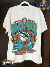 Miami Marlins Vintage Florida Marlins World Series Champs MLB Baseball T Shirt  picture