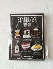 Starbucks pin badge set overseas limited 15th STARBUCKS R picture
