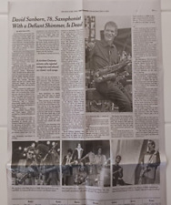 David Sanborn 78 Obituary New York Times Saxophonist Eric Clapton Miles Davis picture