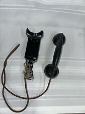 Vintage Western Electric  Space Saver Rotary Telephone Phone 1950s Wall picture