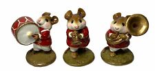 Wee Forest Folk: Marching Band Set Red (1987-1989) M-153abc Drum, Trumpet, Tuba picture