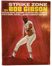 Strike Zone By Bob Gibson Cardinals Baseball 1st Ed Vtg 1969 picture