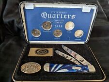 WR CASE COLLECTOR KNIFE 1999 STATE COIN COLLECTION picture