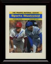 Unframed Pete Rose And Ernie Banks - Sports Illustrated 1969 - Cincinatti Reds picture