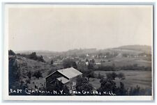 c1910's East Chatham View From Concord Hill NY RPPC Photo Unposted Postcard picture