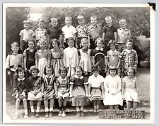 1953 Verdugo Woodlands Elementary School Glendale CA 1st-2nd Grade Class Photo picture