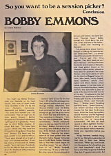 1978 Bobby Emmons Keyboard Player & Songwriter picture
