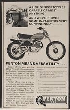 1974 Penton 250 Motorcycle Print Ad Tom Penton ISDT Winner picture
