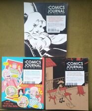 THE COMICS JOURNAL 291, 292 and 294 By Gary Groth July, October, December 2008 picture