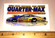 SALE Pete Berner's QUARTER MAX Racing Pro Stock NHRA Drag Racing Decal Sticker picture