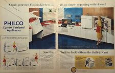 Philco Sectional Appliances Elevator Oven Philadelphia PA Vintage Print Ad 1956 picture
