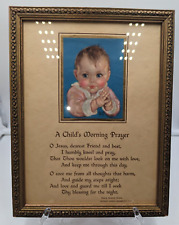 Charlotte Becker Framed Print Now I Lay Me Down to Sleep A Childs Morning Prayer picture