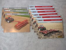 Case IH Grain Drills True-Tandem Disks Sales Brochures. Lot Of 9 picture