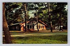 Houghton NY-New York, Houghton College, Campground, Dining Hall Vintage Postcard picture