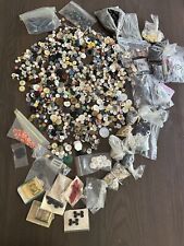 HUGE LOT of Vintage Buttons 25+ Baggies of Like Buttons See Description picture