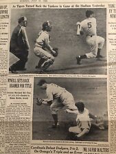 New York Yankees 1940 NY Times Newspaper Lot Of 12 Joe DiMaggio Joe Gordon picture