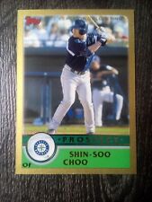 2003 Topps Traded Gold Shin Soo Choo/2003 RC T124 Seattle Mariners  picture