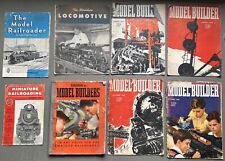 VTG Lionel Handbook For Model Builders Magazine Lot 1940s Locomotive Railroading picture