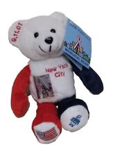 9-11 New York City Memorial Plush Bear w/ 2001 USPS Stamp... picture