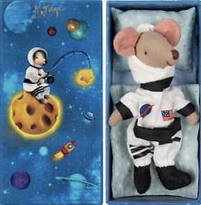 LEVLOVS Mouse in a Matchbox - Collectible Astronaut Mouse Boy. NEW UNOPENED BOX. picture