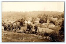 c1930's Birds Eye View Canaan Center New Hampshire NH RPPC Photo Postcard picture