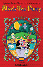 Fantasyland Alice's Tea Party Walt Disney World Attraction Teacups Poster picture