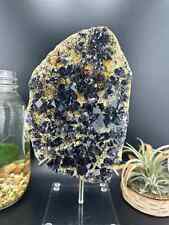Cubic Phantom Fluorite Display/Collector Specimen from Inner Mongolia w/ Stand picture