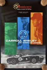2004 RM Monterey Auction Poster Carroll Shelby 1965 Cobra 427 S/C Good picture