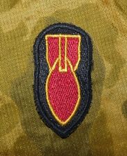 Post-WW2 US Army EOD Bomb Disposal Teams German-made SSI Sleeve Patch picture