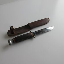 Vintage KABAR 1207 Hunting Knife with Leather Sheath picture