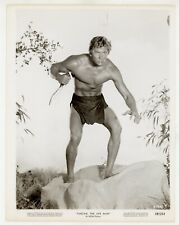 Denny Miller 1959 Tarzan Ape Man Original Photo Shirtless Male Hunk Knife 10174 picture