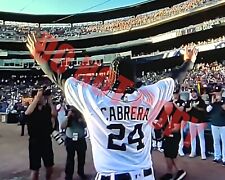 MIGUEL CABRERA Detroit Tigers Last Game Exit Wave To Fans Art 8x10 Photo picture