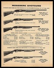1971 MOSSBERG 500 500-A B C AK BK CK AS BS CS Stan Grade  all barrels Shotgun AD picture
