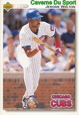 463 JEROME WALTON CHICAGO CUBS BASEBALL CARD UPPER DECK 1992 picture