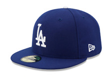 Los Angeles Dodgers New Era Auth On Field 59FIFTY Performance Fitted Hat - Royal picture