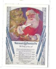 Santa Claus Nostalgic Art Collection Ad Dec. 1922 picture