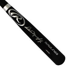 Dale Murphy Signed Rawlings Baseball Bat Black (JSA) picture