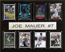 MLB Joe Mauer Minnesota Twins 8 Card Plaque picture
