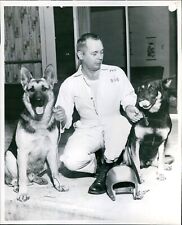 1962 Bob Heale Prince Captain Dogs Cute Vintage Uniform Inside Tongue 8X10 Photo picture