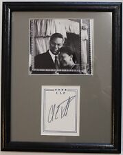 Colin Powell Vintage Signed Autograph Display Cut Signature Framed With Photo picture