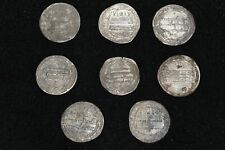 8 Genuine Ancient Islamic Silver Umayyad Dinar Coins Ancient Collectable Coins picture